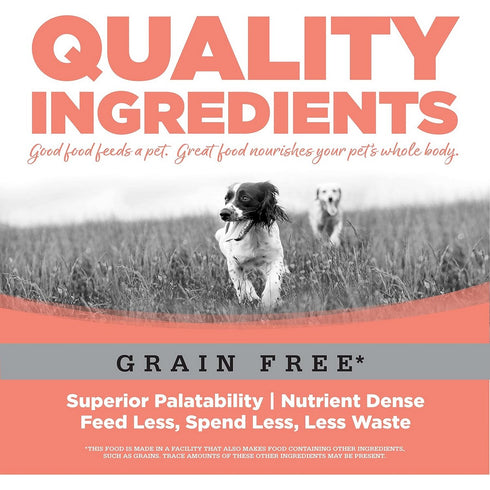 NutriSource Small Bites Seafood Small Bites Grain Free Dry Dog Food 12lb - Poudre Pet & Feed Supply 3